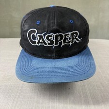 Vintage Casper the Friendly Ghost Pepsi Snapback Hat Fresh Caps Black Blue 90s