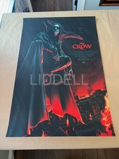 The Crow Limited Edition Mondo Print by Matt Ryan Tobin  #d of 225 Brandon Lee