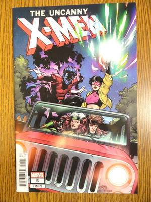 Uncanny X-Men # 5 Marcus Zu Variante Abdeckung Gambit Rogue Jubilee 1st Aufdruck