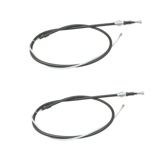 For VW Jetta Golf Beetle Set Of 2 Parking Brake Cables 1698mm OEM