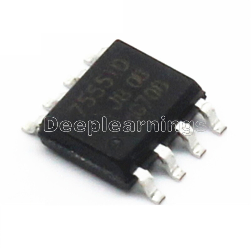 10PCS ICM7555ID 7555 SOP-8 General purpose CMOS timer NEW
