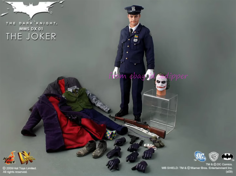 Hot Toys Dx01 1/6 The Dark Knight The Joker Police Version Action