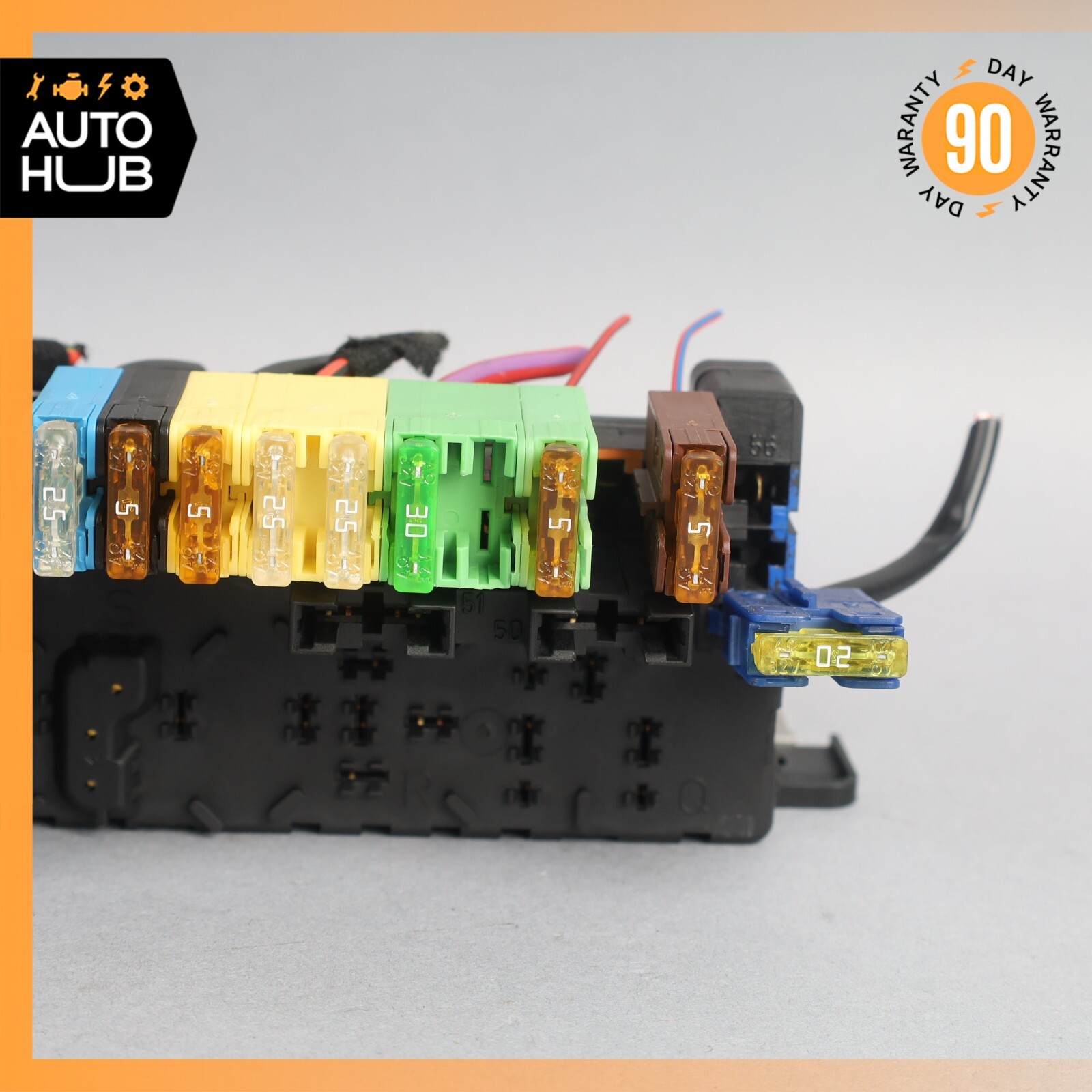 03-12 Mercedes R230 SL500 SL55 AMG SL550 Rear SAM Fuse Box Relay Module OEM