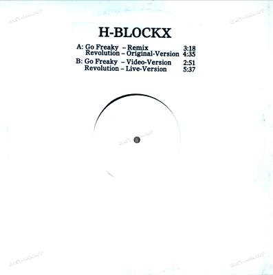 H-Blockx - Go Freaky / Revolution Promo Maxi (VG+/VG+) '