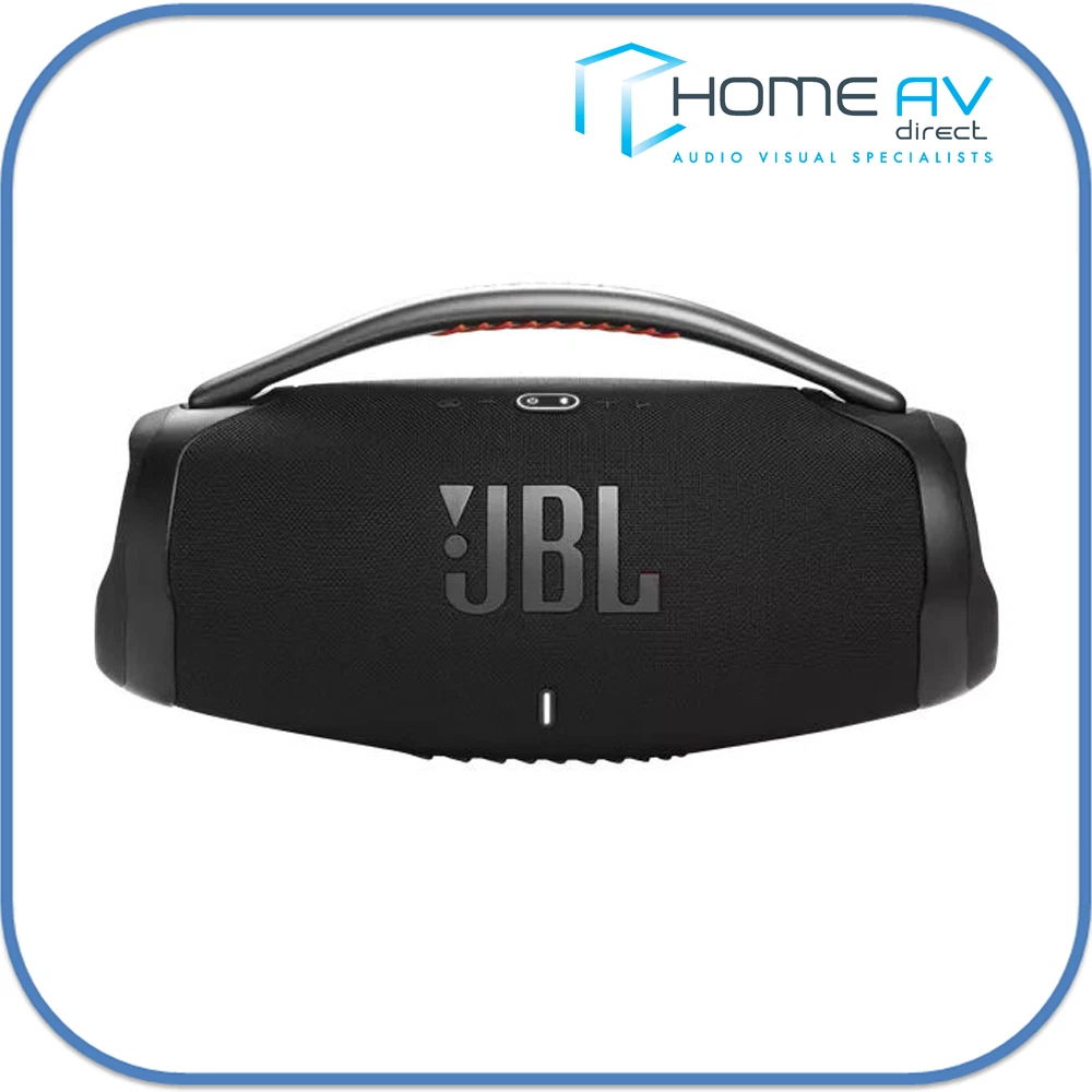 JBL Boombox 3 Wireless Bluetooth Speaker with Indoor & Outdoor Modes –  Black