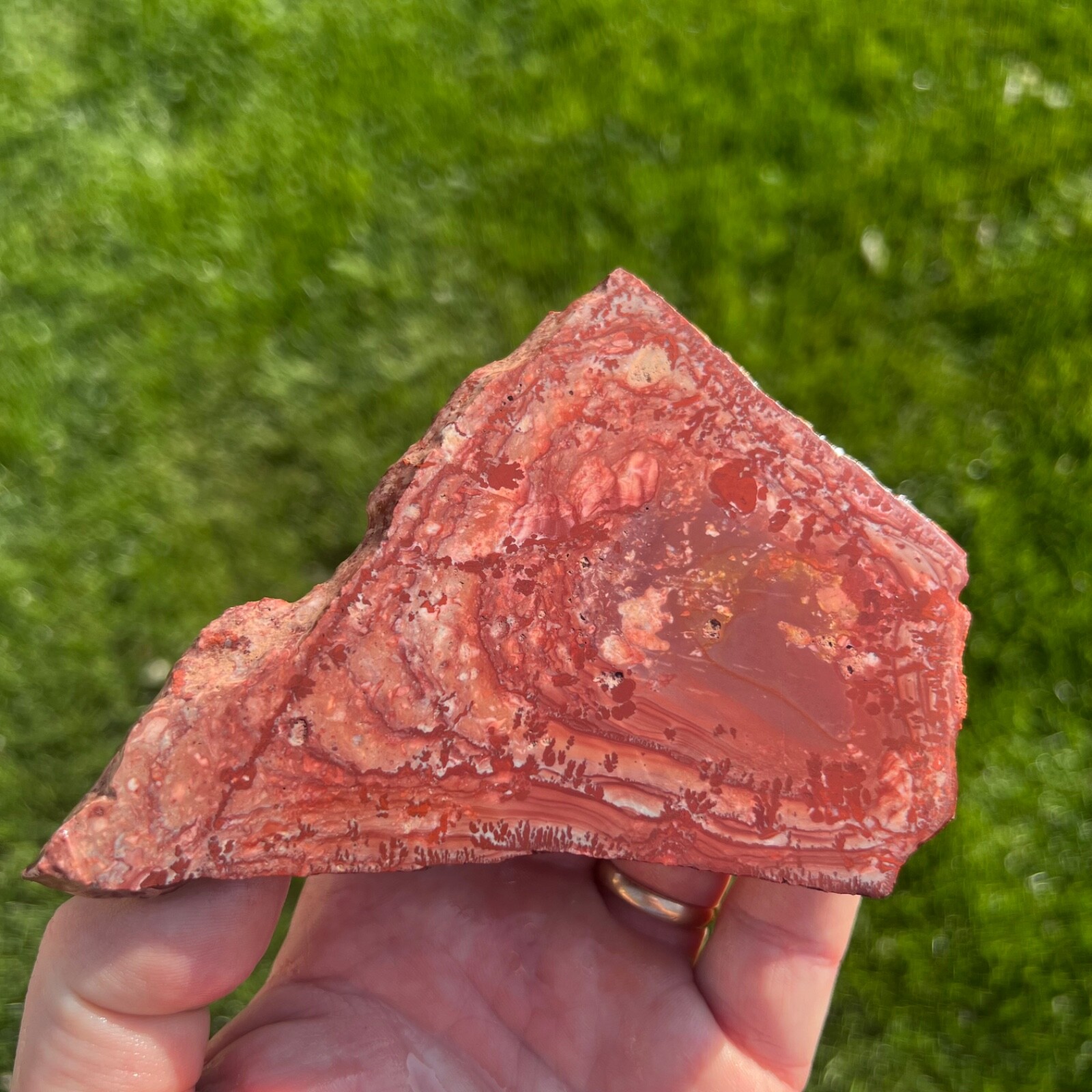 Apache Canyon Dendritic Rhyolite Rough Slab 118gm (S65) | eBay