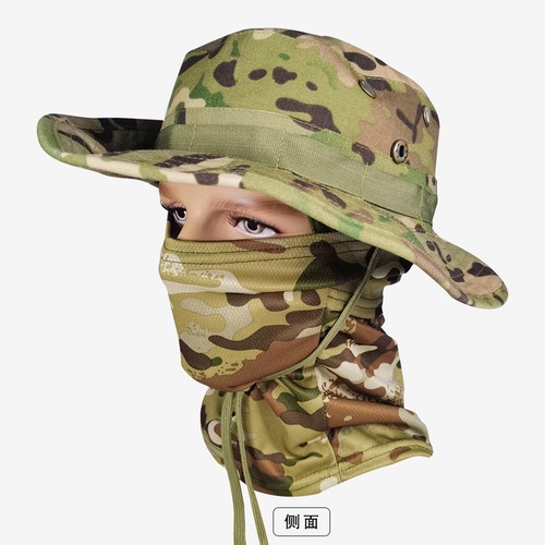Unisex Women Men Full Cover Cool Sunshade Cap Fashion Sun Hat Windproof Summer - Picture 16 of 71