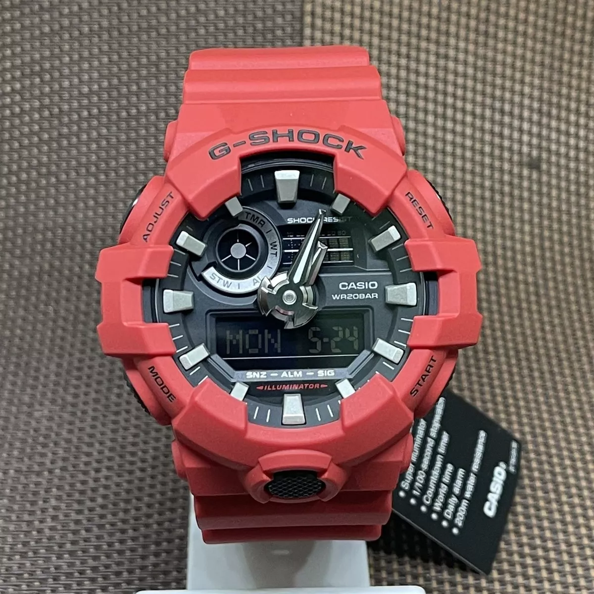G shock sale ga700 red