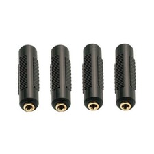 3.5mm  1/8 Inch   to 3.5mm  1/8 Inch  Stereo Jack Female to Female Adapter Co...