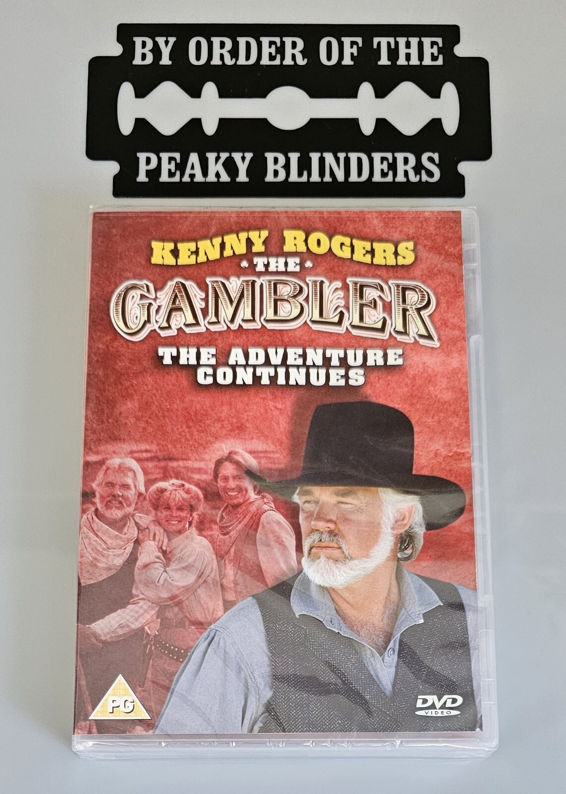 KENNY ROGERS THE GAMBLER DVD 💿 THE ADVENTURE CONTINUES