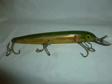 Vintage 6 Inch Wood Cisco Kid Muskie Fishing Lure  Lot C-111