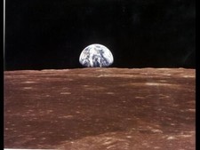 Lunar Horizon From Apollo 11 8x10 Picture Celebrity Print