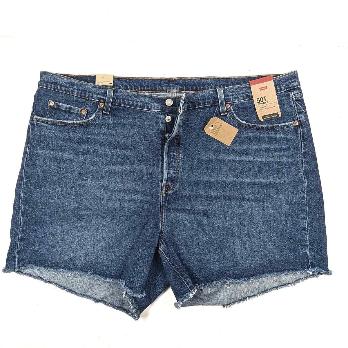 Levi's Plus Size Women's 501 High Rise Original Jean Shorts 24W NWT