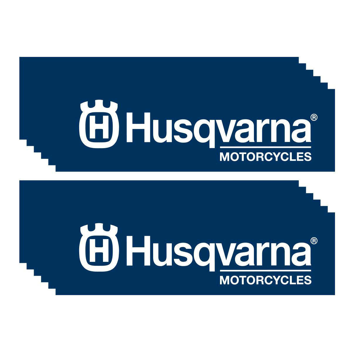 Husqvarna 6-Inch Logo Decals 10-Pack for Tools & Equipment
