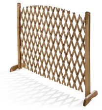 PANNELLO IN LEGNO ESTENSIBILE ,STECCATO,GRIGLIATO TRALICCIO FLEXY H 103 - 150 CM