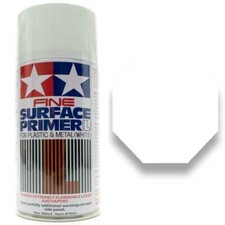 Tamiya White Fine Surface Primer large can 6.9 oz 180ml 87044