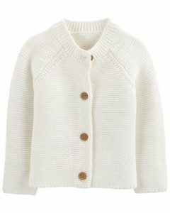 infant white cardigan