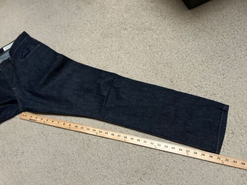 Imogene & Willie Barton Slim Selvedge Herrenjeans Größe 30 x 31 dunkle Waschung hergestellt in den USA - Bild 3 von 19