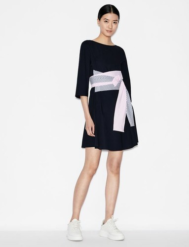 Vestito Armani Exchange da Donna Nero | Zedstore