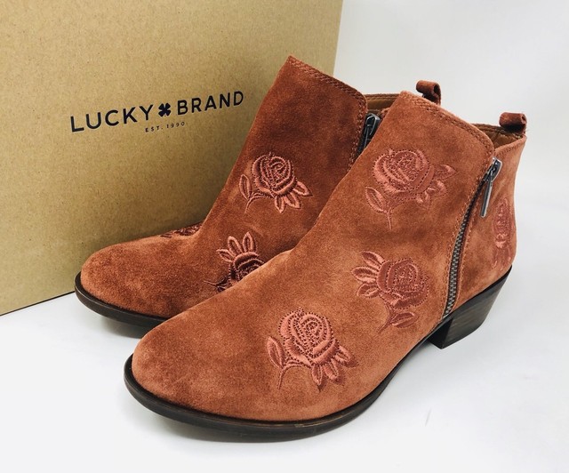 lucky brand red boots