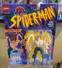 Spider-Man The Animated Series Smythe Action Figure 1994 Marvel.