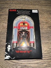 New Elvis PRESLEY "ALL SHOOK UP” CHRISTMAS ORNAMENT Needs Batteries