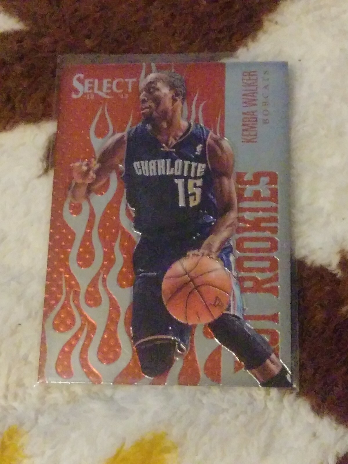 2012-13 KEMBA WALKER PANINI SELECT #32 HOT ROOKIES RC CARD HORNETS CELTICS