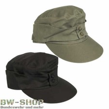 BUNDESWEHR MOLESKIN BERGMÜTZE OLIV & SCHWARZ NEU BW MÜTZE CAP FELDMÜTZE 56-61
