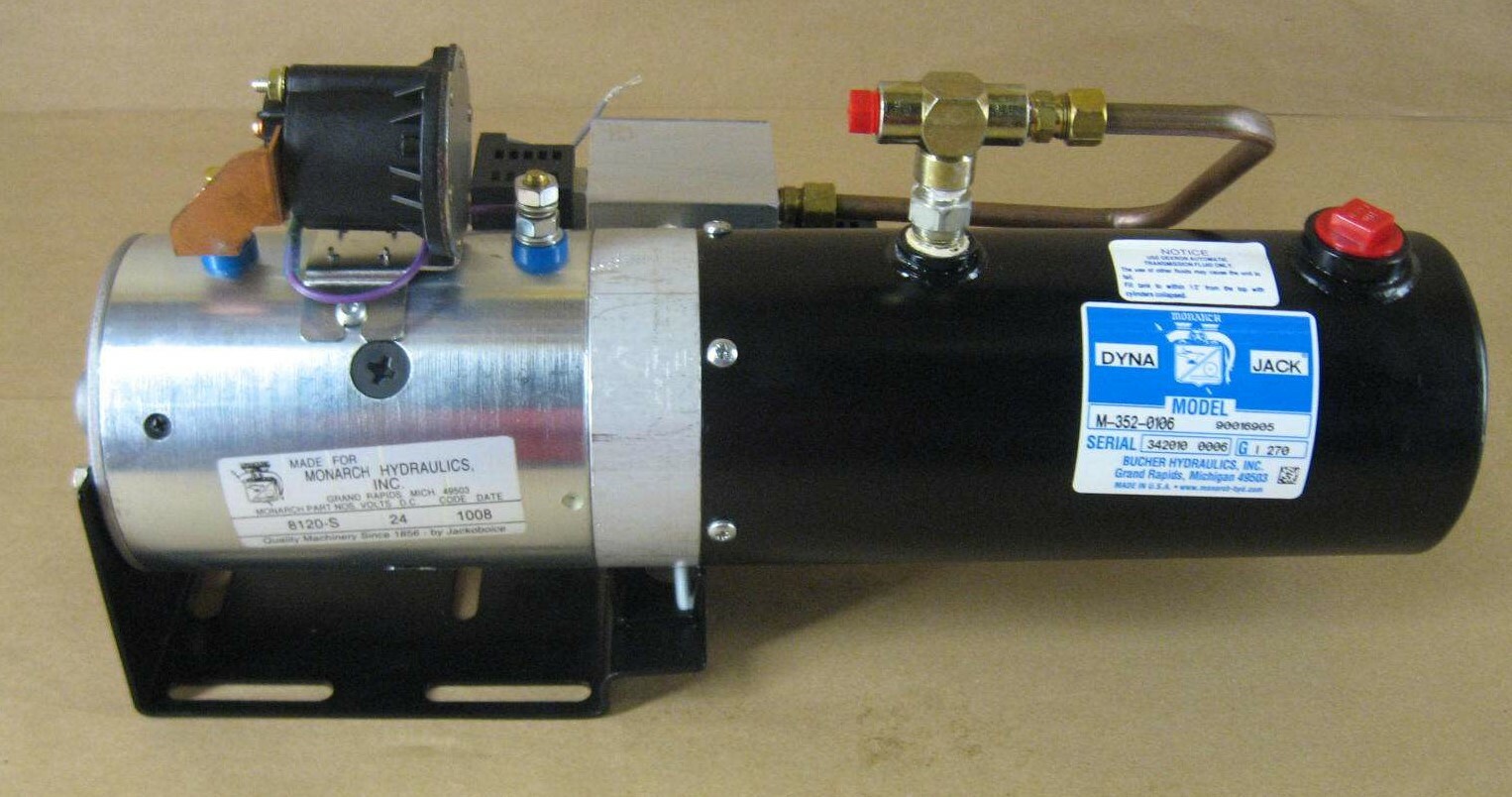 New M3520106 Monarch Dyna Jack Hydraulic Pump 24V eBay