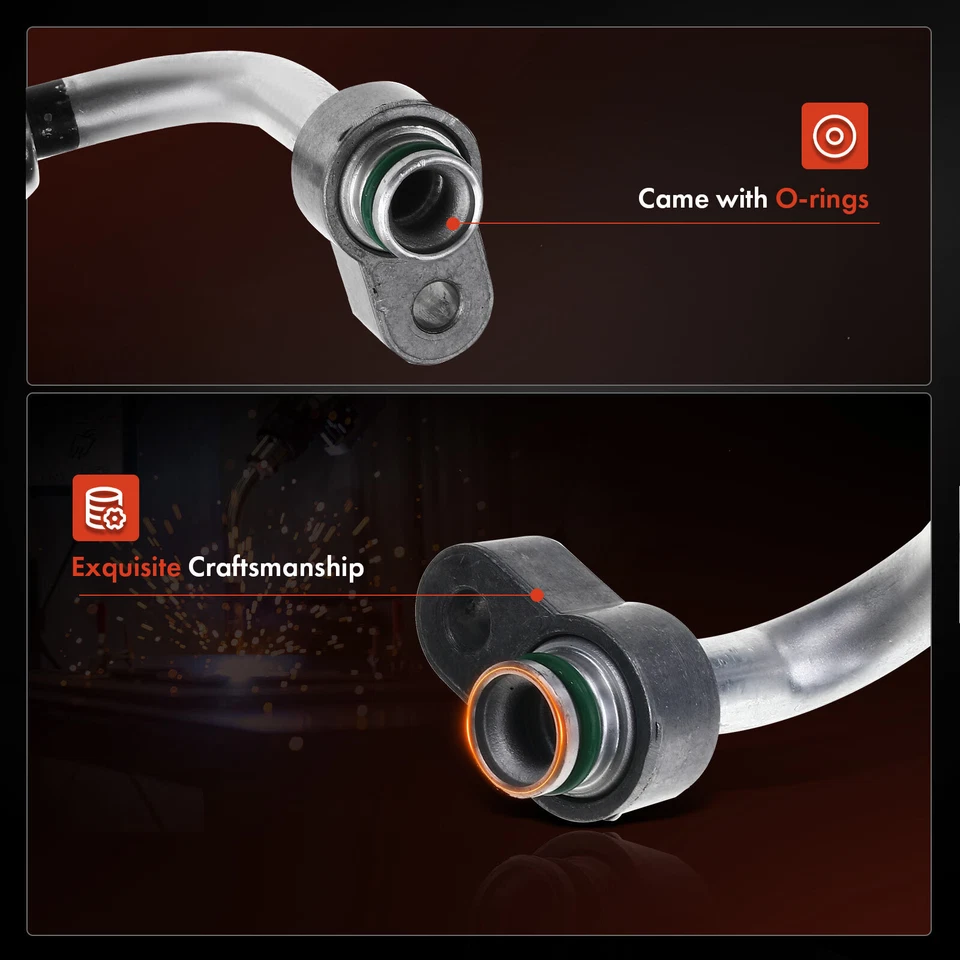 Линия разгрузки шланга кондиционера для Mazda RX-8 2004 2005 2006-2011 R2 1,3 л F15161461A - Изображение 3 из 4