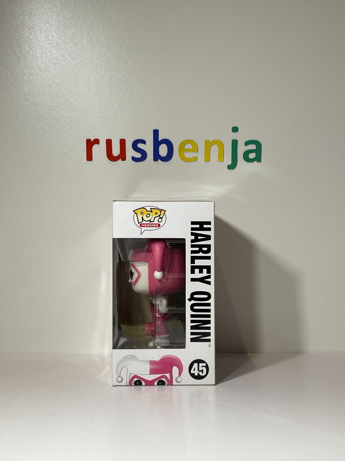 Funko Pop! Heroes DC Super Heroes Harley Quinn Pink 45 eBay