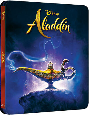 NEW! Disney Aladdin (2019) [3D Blu-ray Limited Edition Steelbook] Sold Out OOP