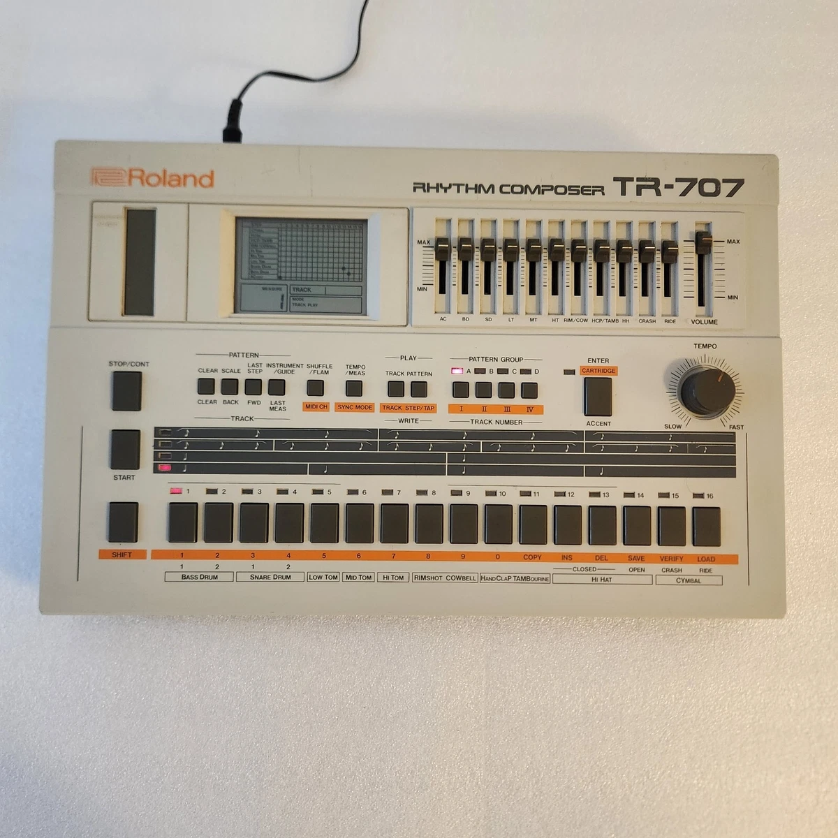 Roland TR 707 Drum Machine HKA V2 Modded Expansion TR 808 909 727