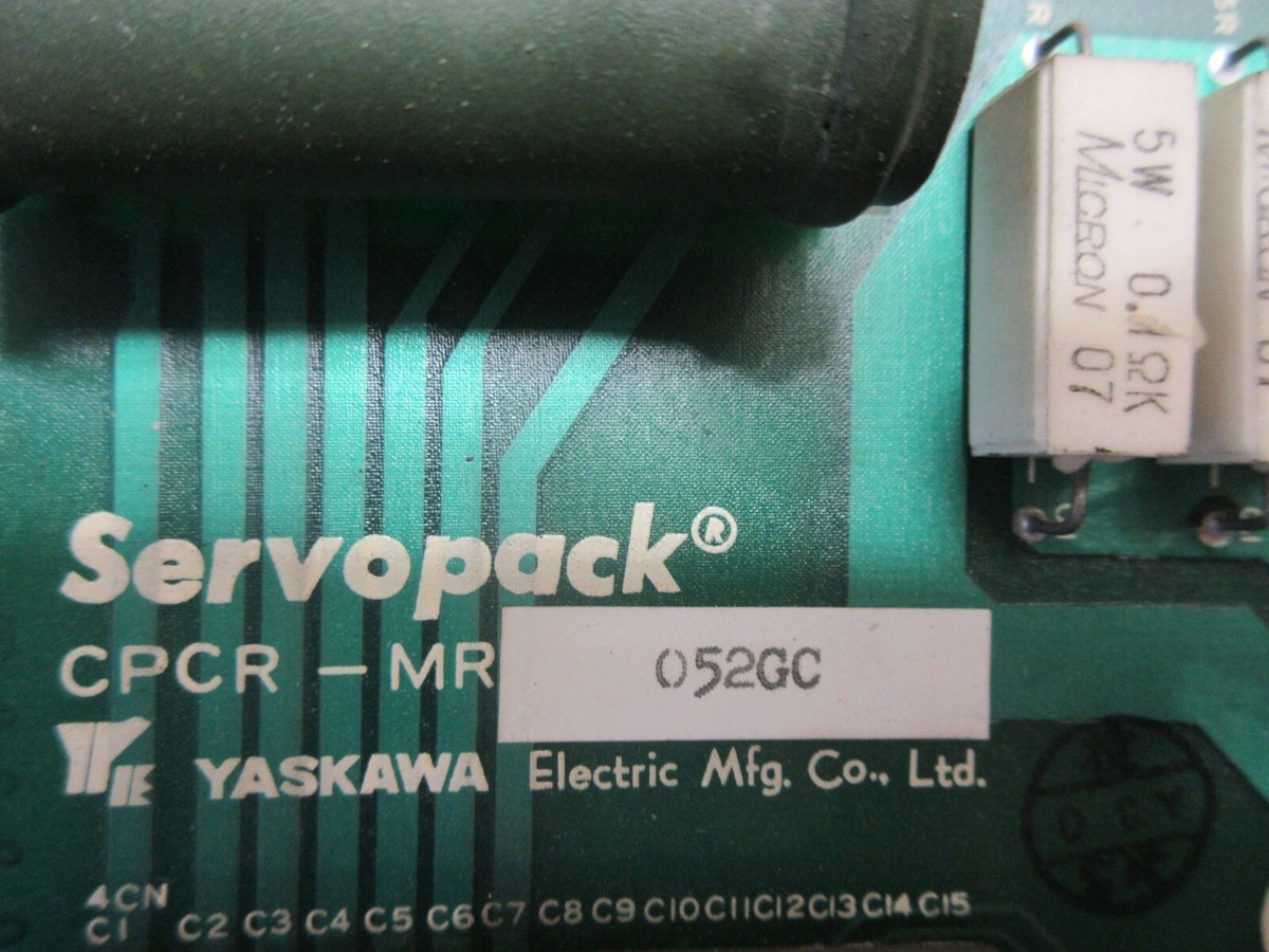 YASKAWA SERVO BOARD CPCR-MR 052GC CPCR-MR052GC CPCR-MR 052G C LOT