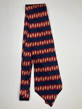Perry Ellis Portfolio Mens Formal Necktie 57"Lx4"W Multicolor Neck Tie