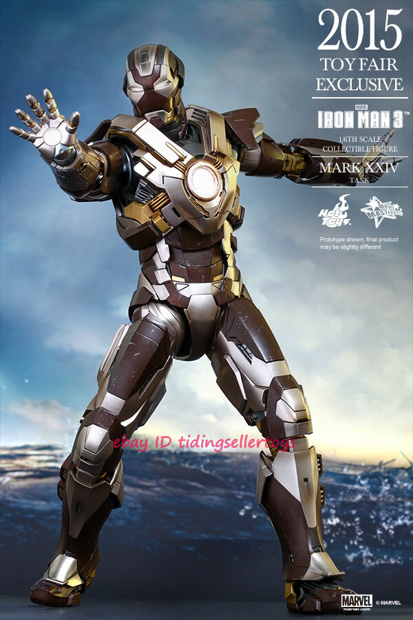 Hot Toys Iron Man Tank Mark 24 XXIV 12 inch Action Figure MMS303