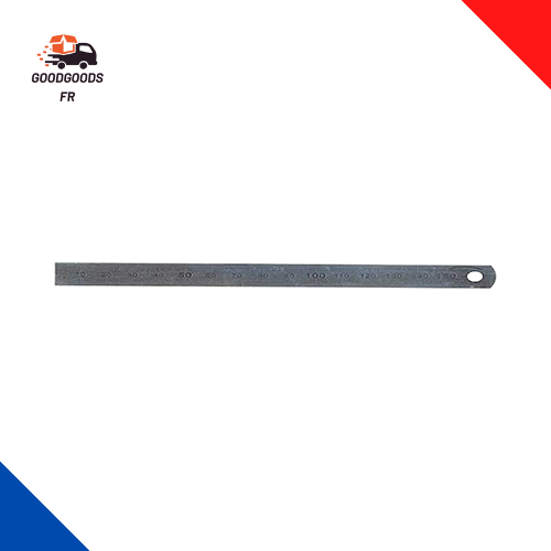 Réglet En Acier Flexible Double Face Graphoplex - épaisseur 0,5mm, Largeur 13mm, Longueur 20cm