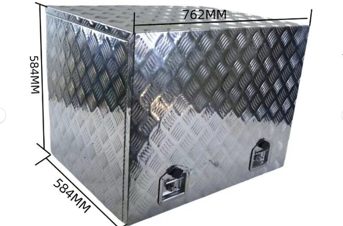 generator Tool Box Flatbed Trailer Pickup Truck Aluminum Storage 30X23X23''