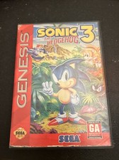 Sonic The Hedgehog 3 Sega Genesis (No Manual)