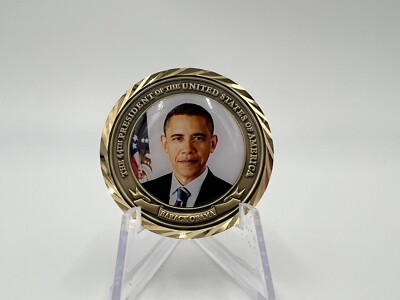 1 3/4'' Obama 44th President of The United States of America Challenge Coin