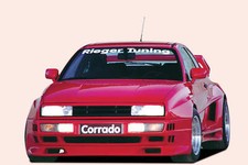 VW Corrado (53I) Rieger Seitenschweller Breitbau II links, GFK, Montagezubehör,