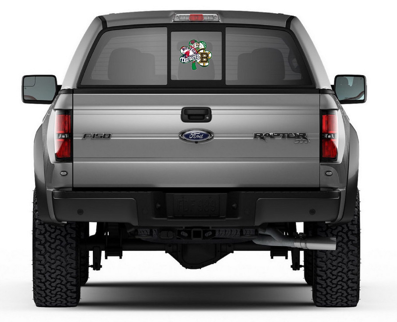 Shamrock Sticker Boston BOSTON SPORTS FAN / Shamrock / 6