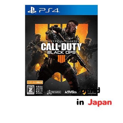 New Call of Duty Black Ops 4 SONY PS4 PLAYSTATION 4 JAPANESE VERSION