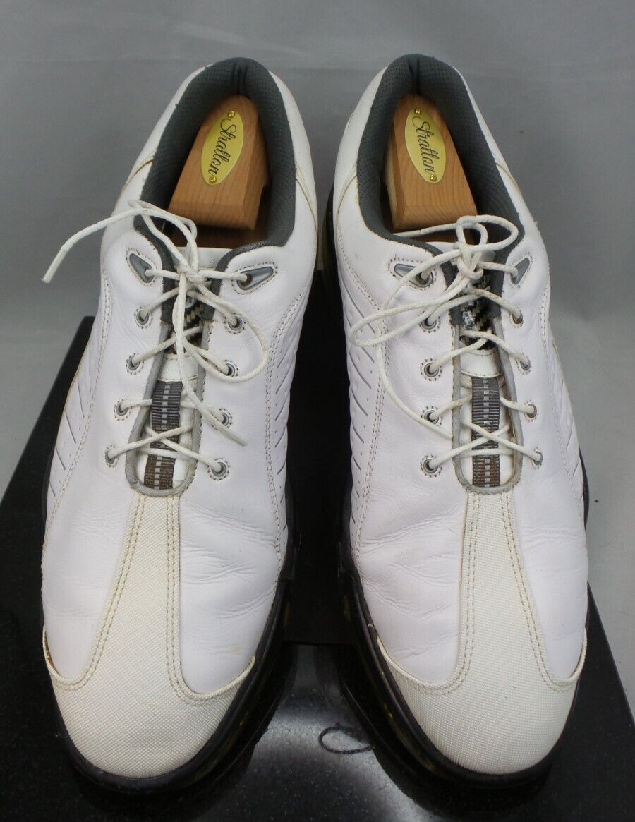FootJoy FJ Sport Flex Zone 53197 White Leather Plastic Spike Golf Shoe, Size‎ 11 FootJoy FJ Sport Flex Zone 53197 White Leather Plastic  main image 4
