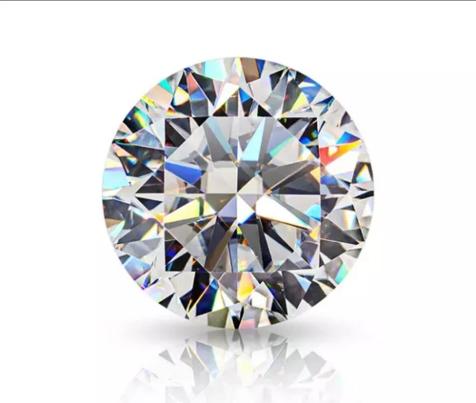 Lab Grown CVD Diamond 11.50 MM Round Excellent D Color VVS1 Clarity Certified - Image 4 of 4