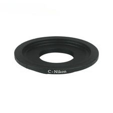 Lens Mount Adapter C to Nikon Converter Compatible with C-Mount CCTV/Cine Lenses