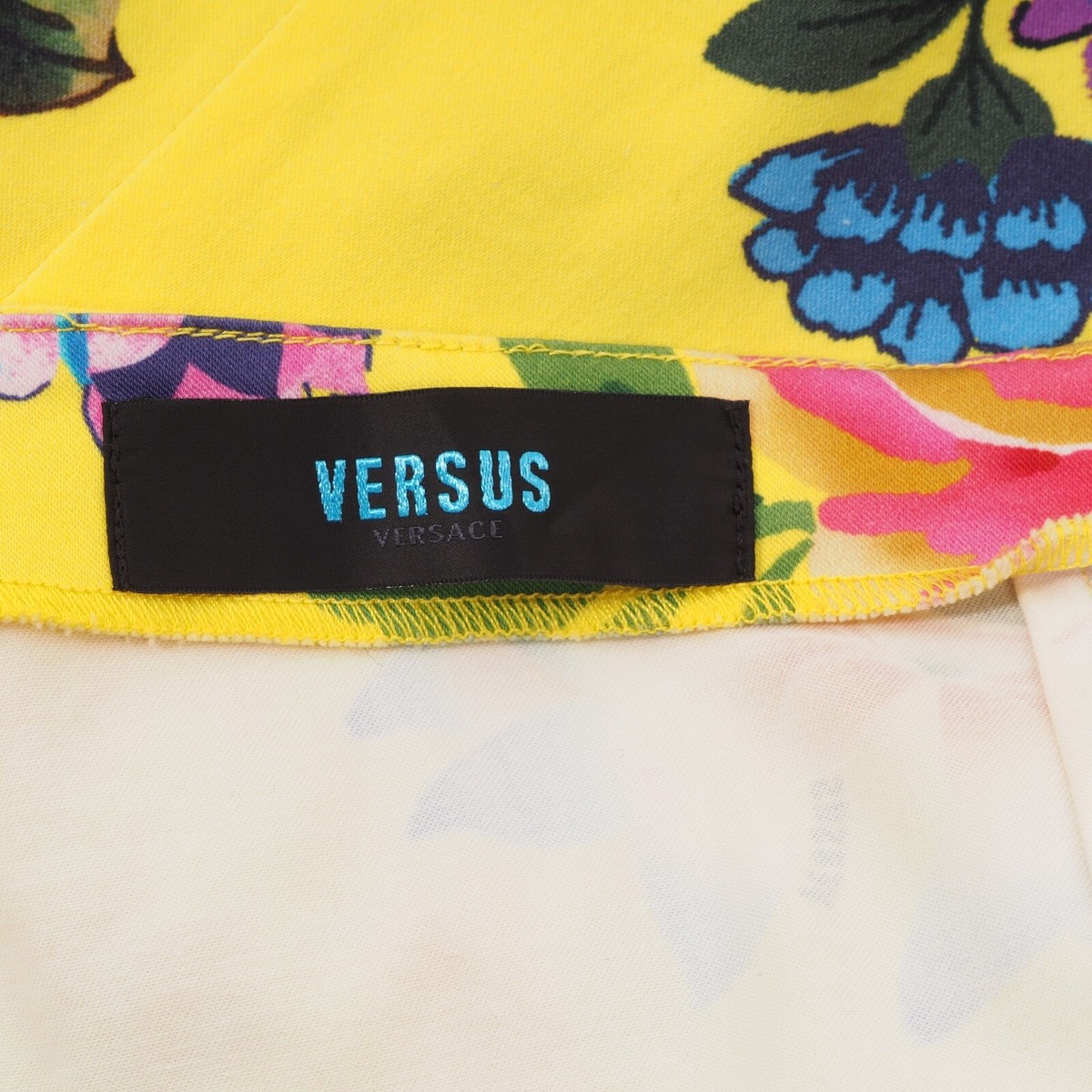 ワンピース Vintage Versus Versace Floral Mini Dress Vintage 90's VERSACE Versus Mini Dress / SS 1993 / Miami
