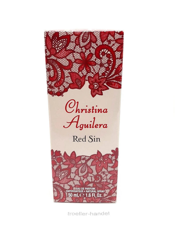 Christina Aguilera Red Sin 50 ml Eau de Parfum NEU & OVP