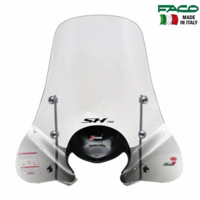 22316 Schermo Paravento FACO + Kit Anschlüsse Für HONDA SH125 SH150 2001
