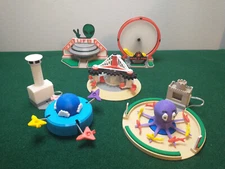 Carnival Ride Collection #2 - 5 Rides - N Scale - Motorized